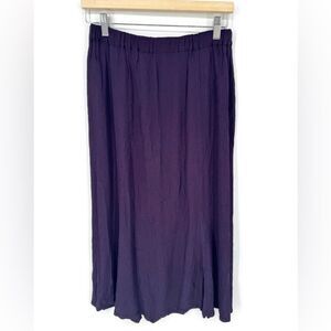 Flax by Jeanne Engelhart Purple Midi Skirt Med‎
